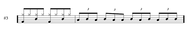 Double Paradiddle #3