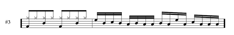 Triple Paradiddle #3