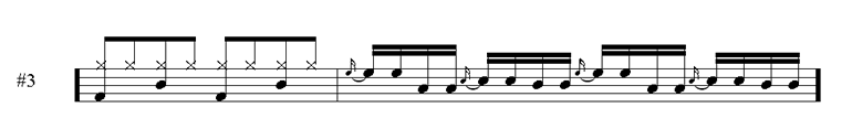 Flam Paradiddle #3