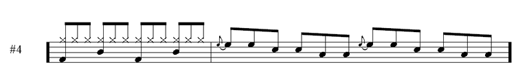Flam Paradiddle-diddle #4